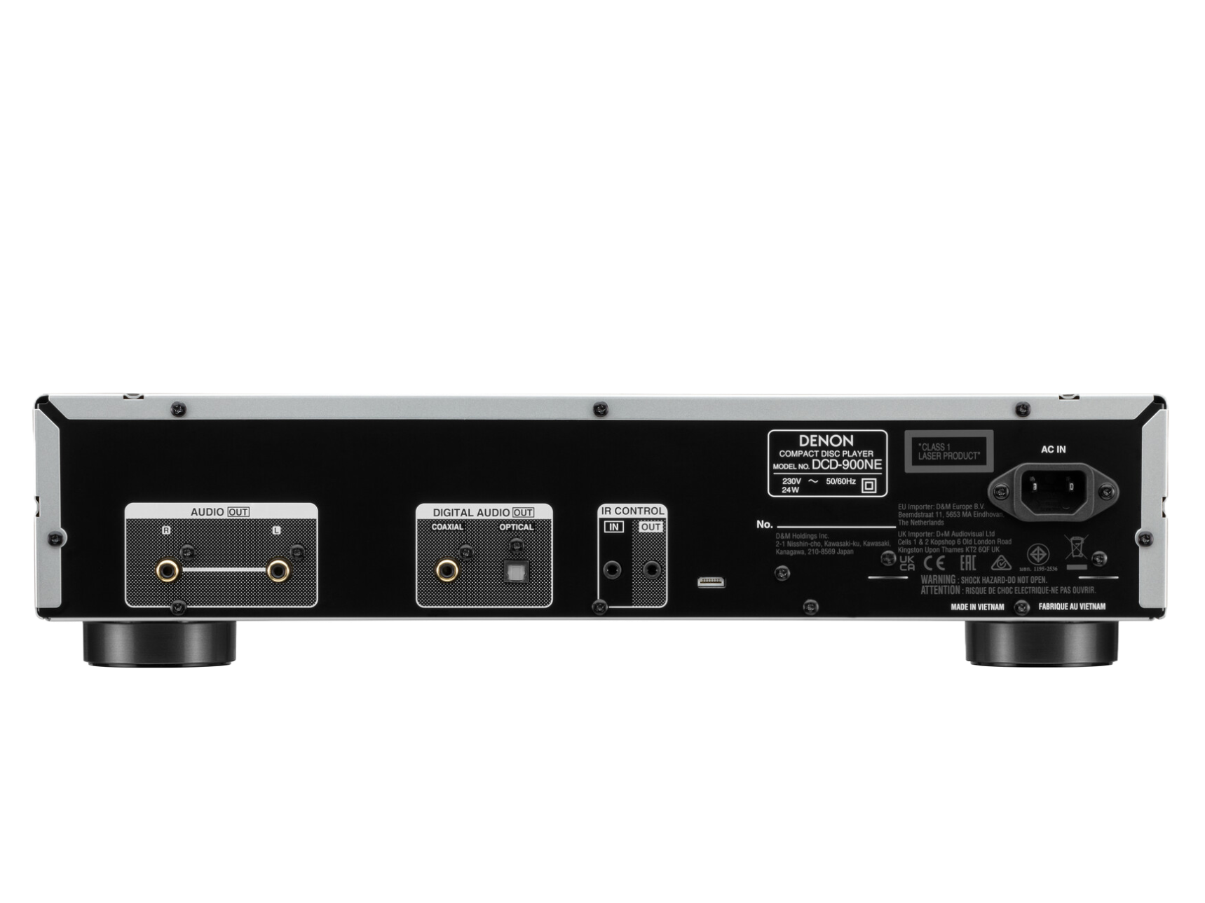 Denon DCD-900NE CD Player with Advanced AL32 Processing Plus and USB - Silver
