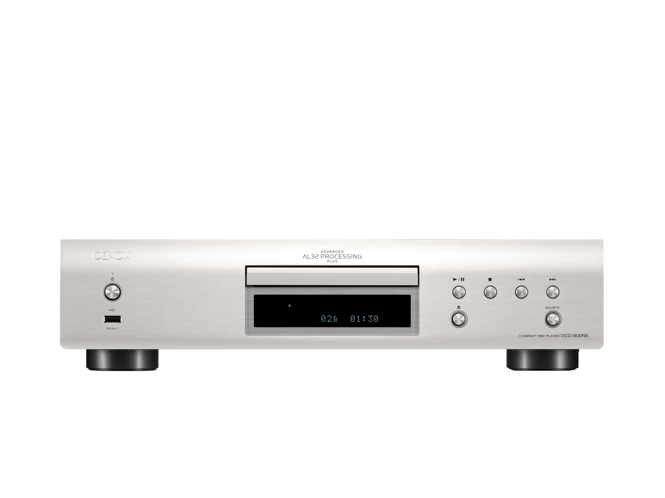 Denon DCD-900NE CD Player with Advanced AL32 Processing Plus and USB - Silver